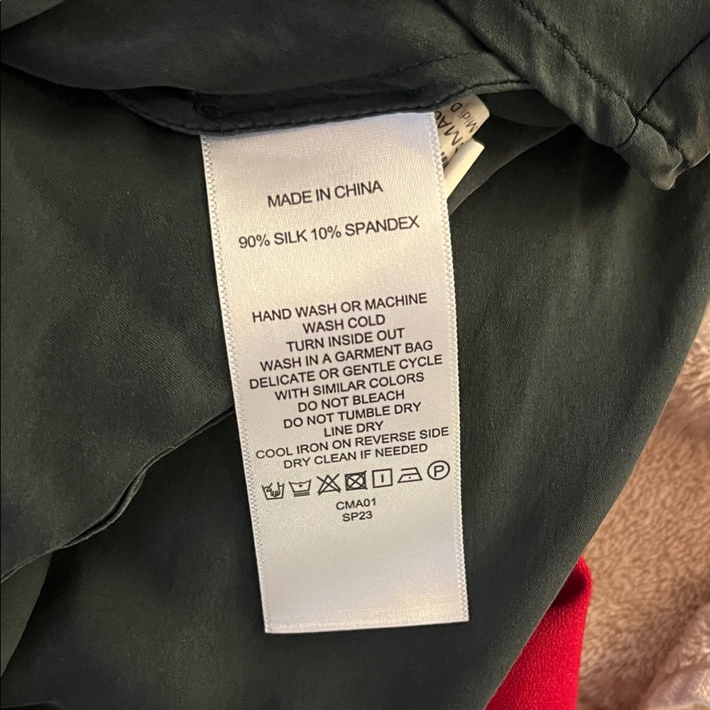 Quince Green Midi Dress - Picture 3 of 5